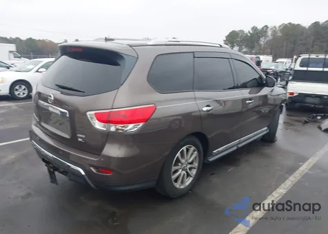 2015 Nissan Pathfinder Sl from USA, damaged, VIN 5N1AR2MMXFC692371